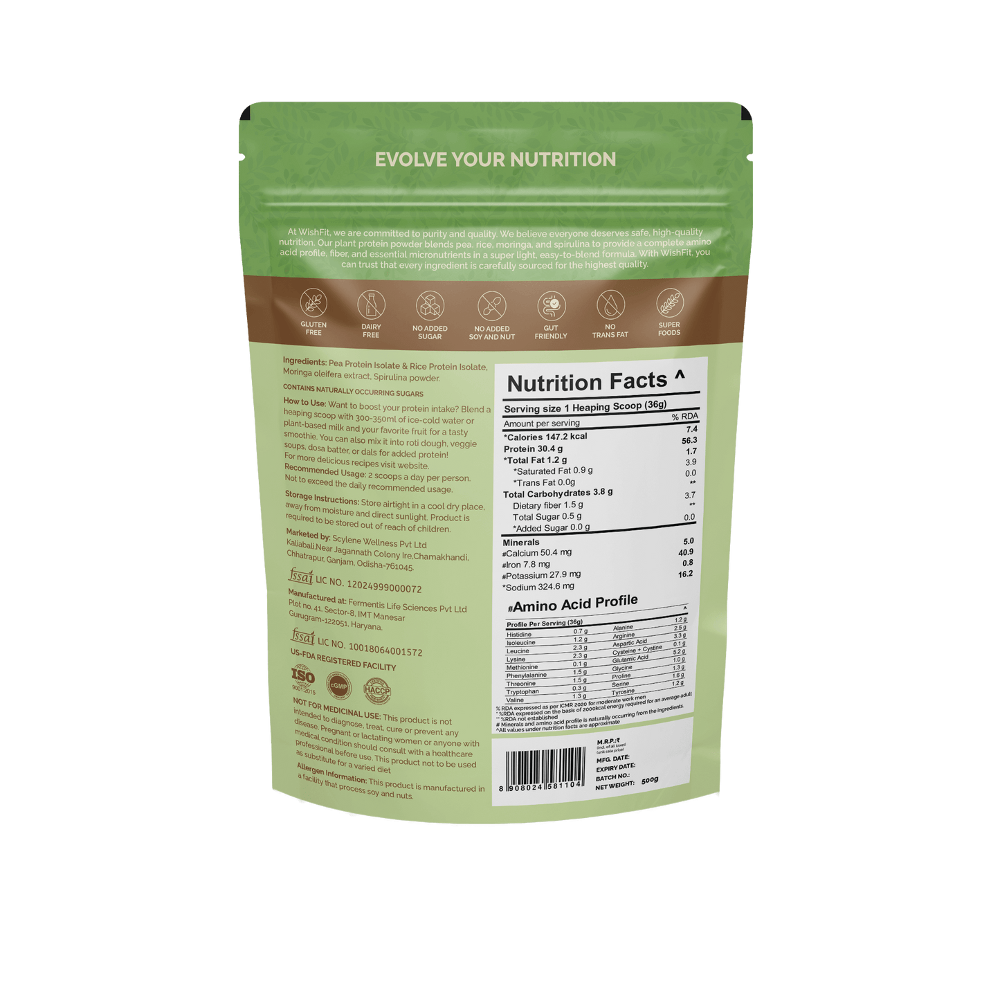 Unflavoured, simply untouched - Wishfit Wellness