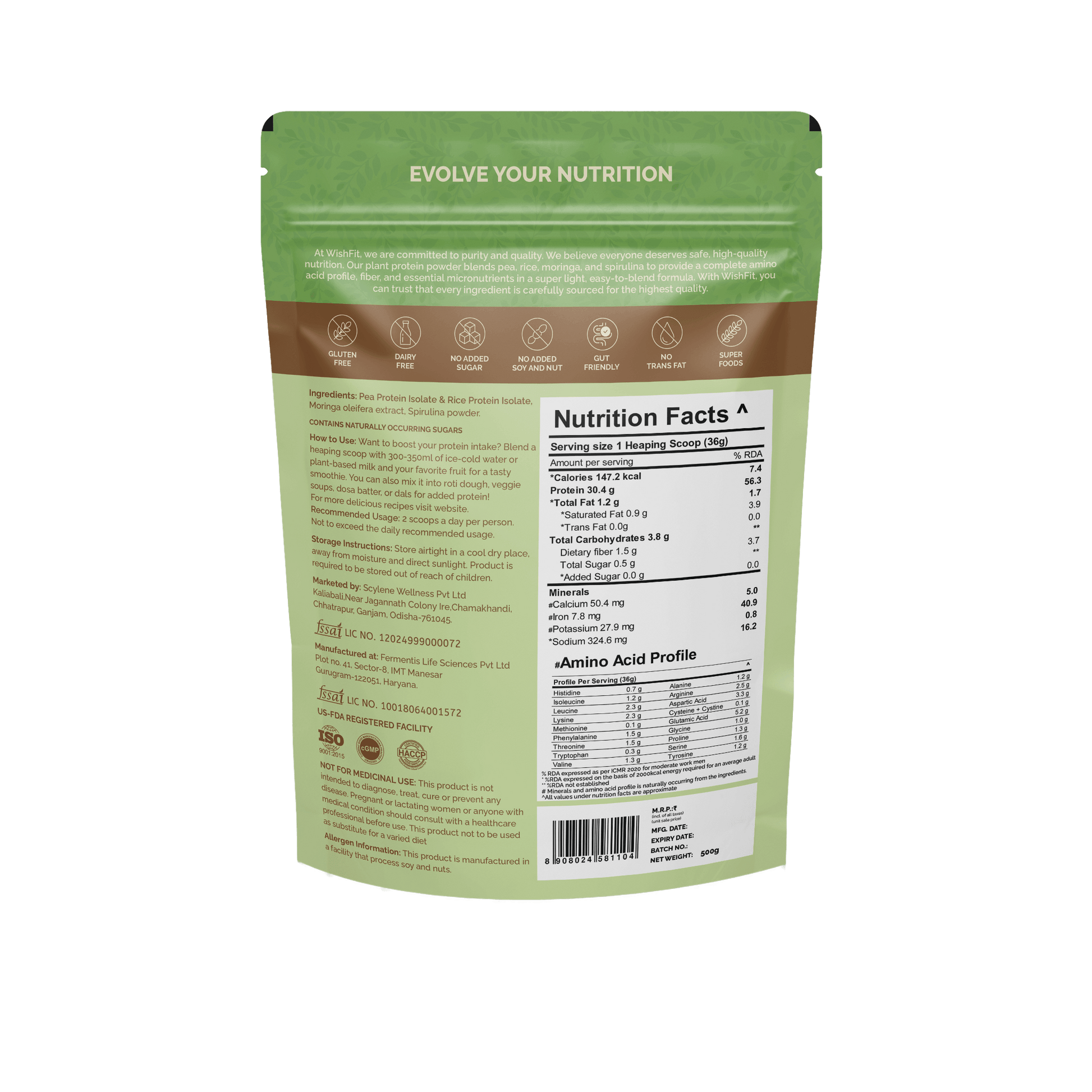 Unflavoured, simply untouched - Wishfit Wellness